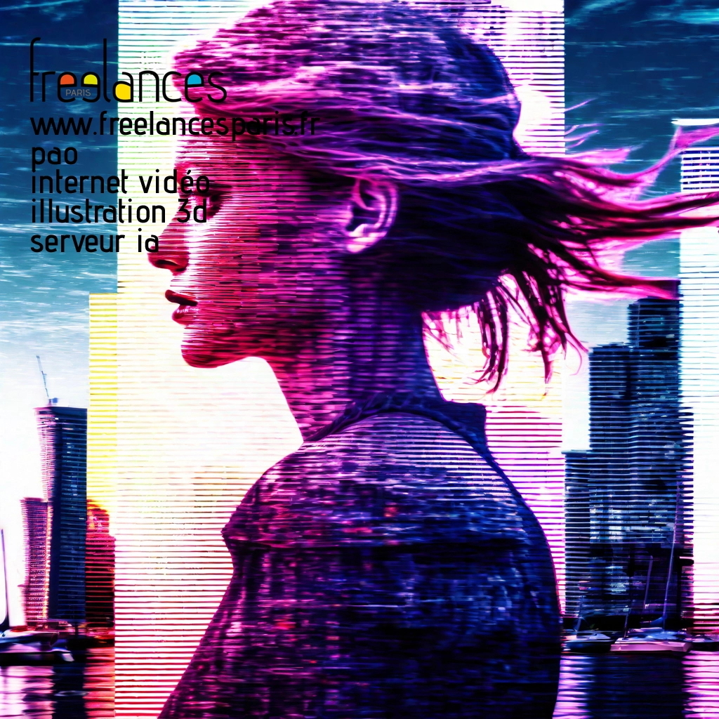 Pao mise en page internet vidéo illustration 3d serveur IA générative AI freelance paris studio de création magazines lzek9lv0